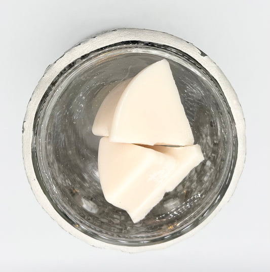 Gunmetal Crackle Glass Pillar Tealight Warmer