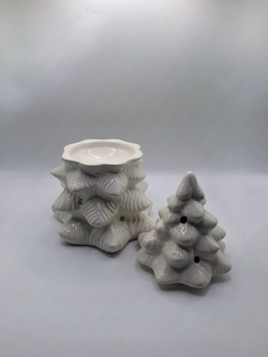White Christmas Tree Warmer