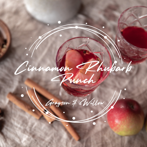 Cinnamon Rhubarb Punch WAXXIDENT