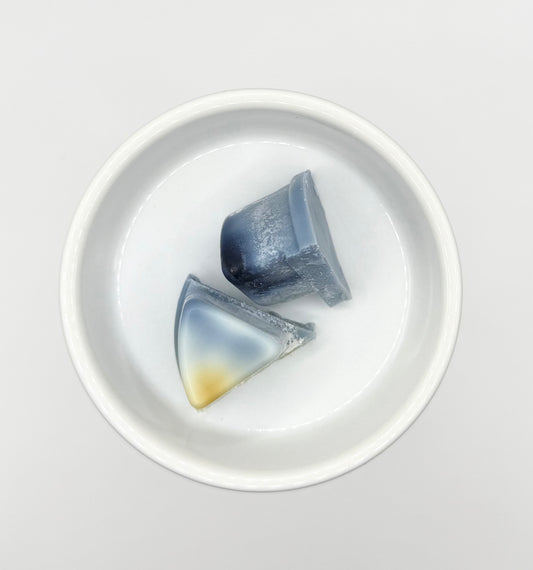 White Ceramic Dish Warmer On Black Stand