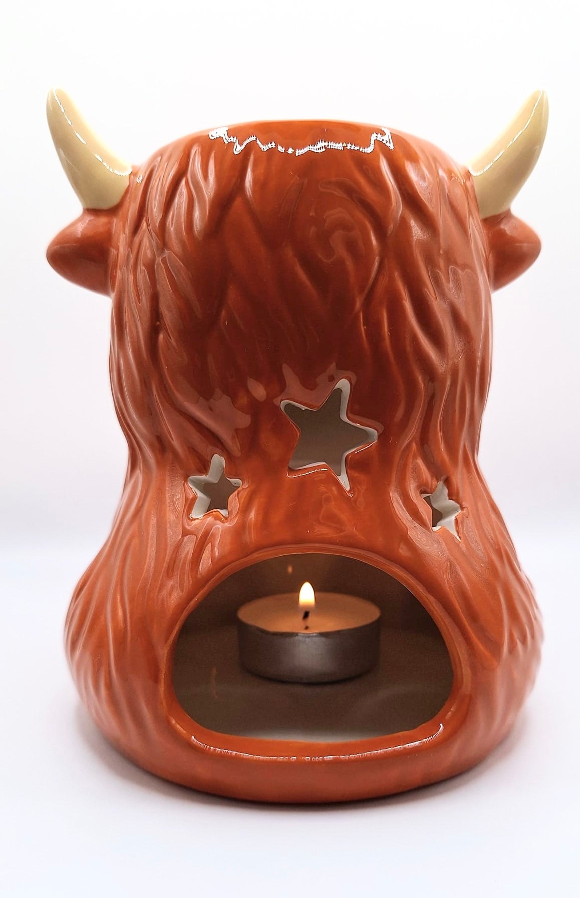 Highland Cow Tea Light Warmer