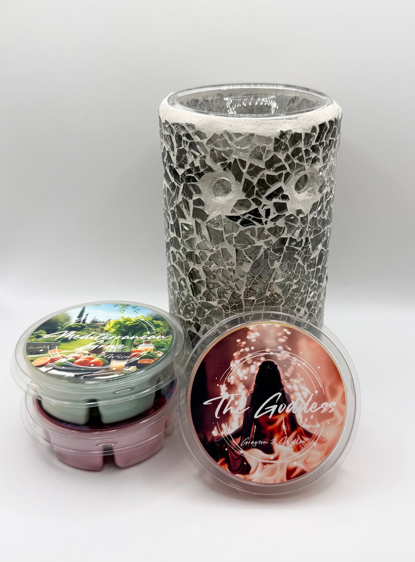 Starter Bundle Mystery Box (1x Glass Crackle Warmer and 3x Regular Pods)