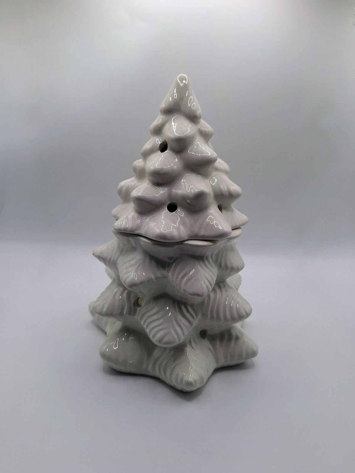 White Christmas Tree Warmer