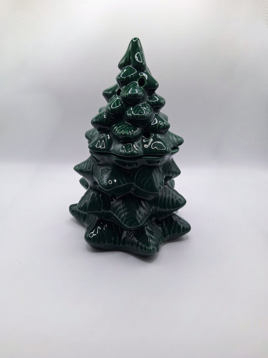 Green Christmas Tree Warmer
