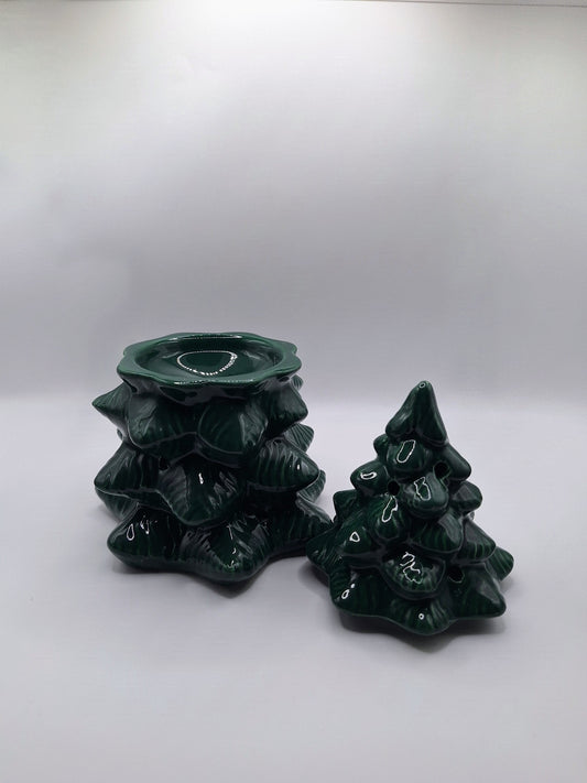 Green Christmas Tree Warmer