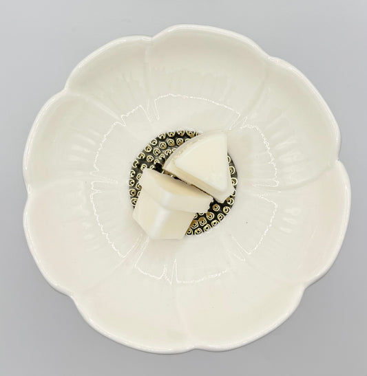 White Peony Tea Light Warmer