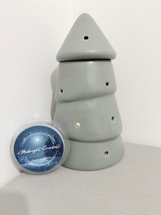 Green Christmas Tree Warmer