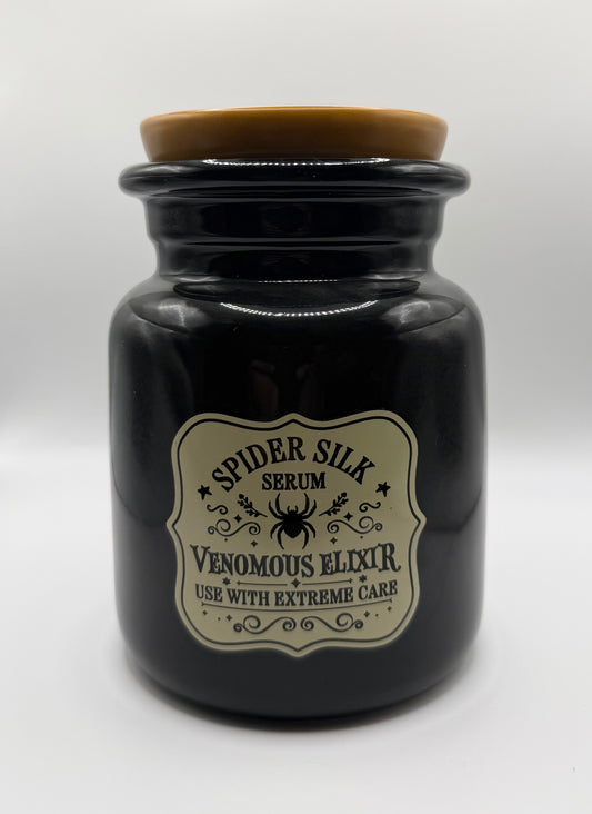 Spider Silk Serum Potion Bottle Tea Light Warmer