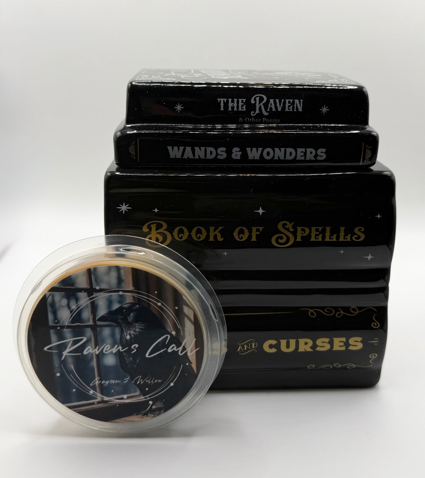 Spell Books Tea Light Warmer