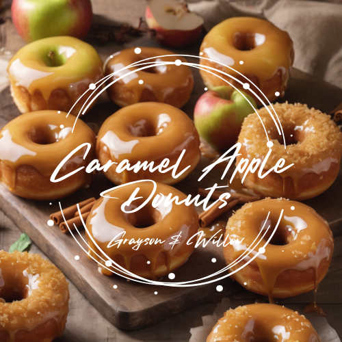 Caramel Apple Donuts