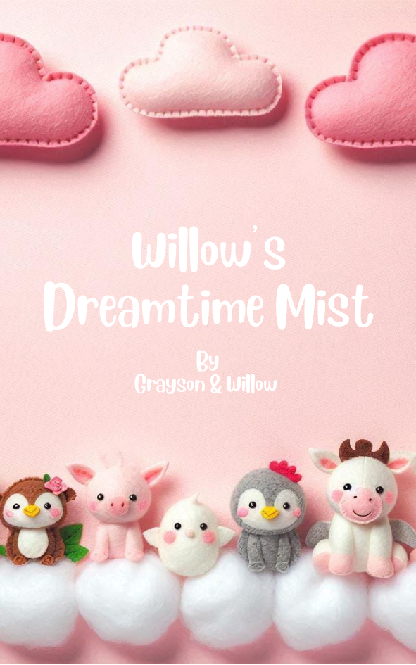 Dreamtime Mist (Pink Peronsonalised With Your Little Ones Name)