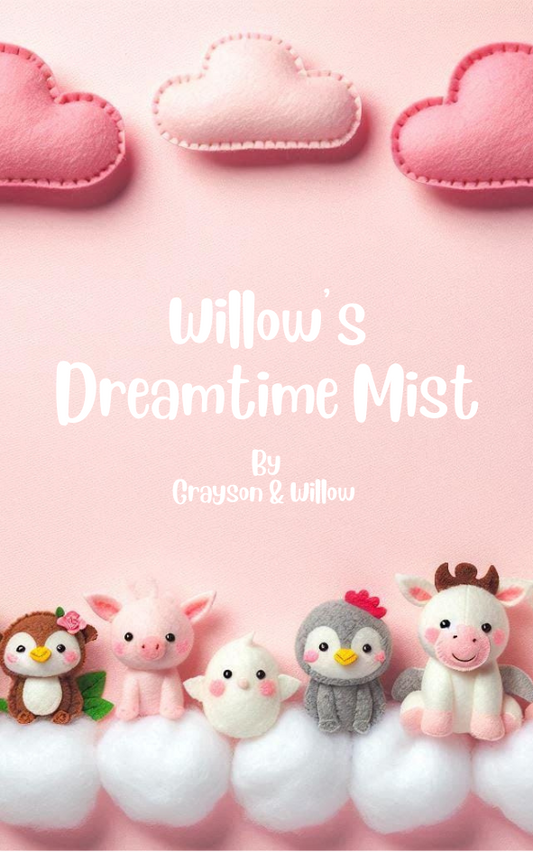 Dreamtime Mist (Pink Peronsonalised With Your Little Ones Name)