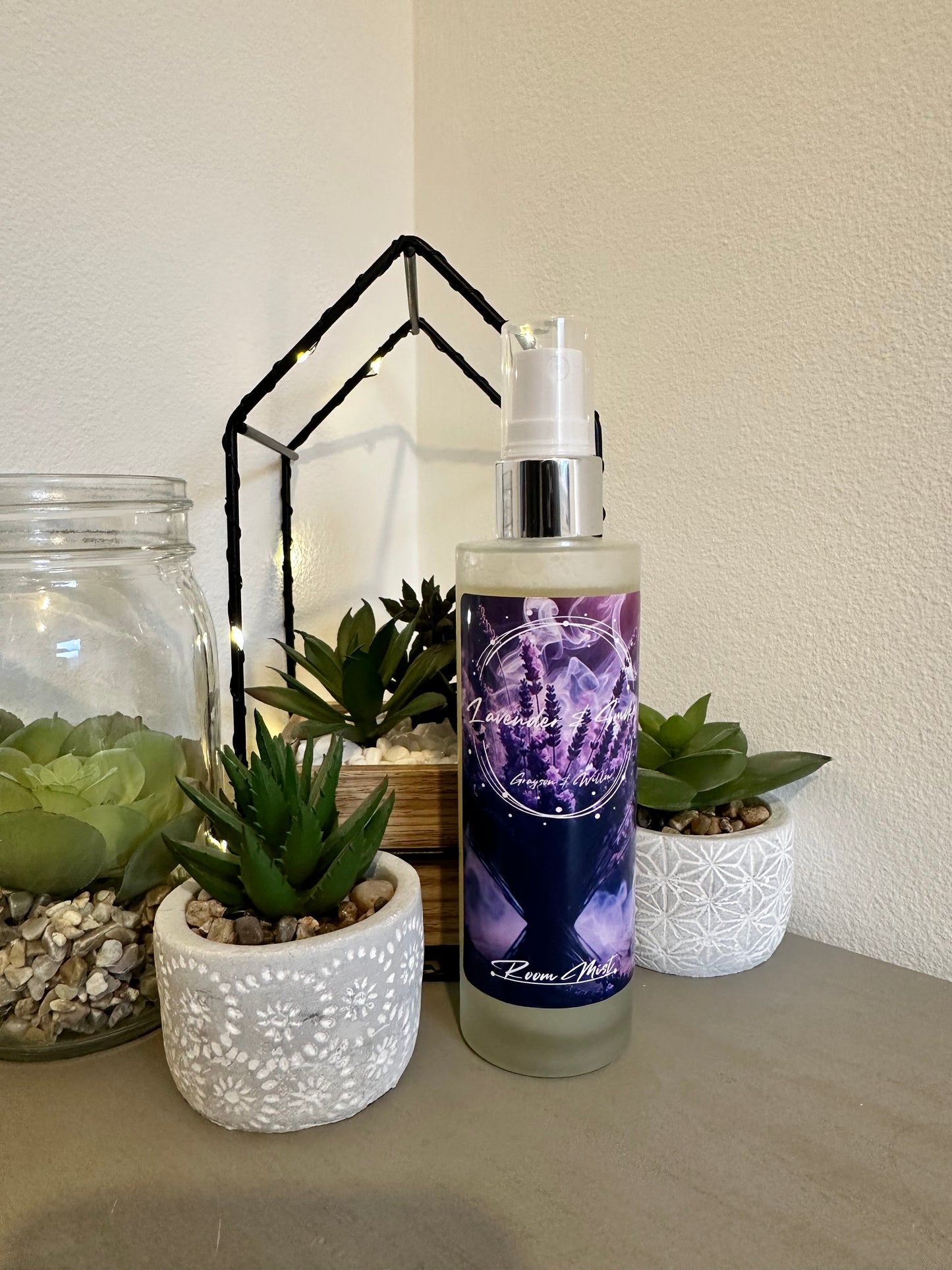 Lavender & Smoke Room Mist