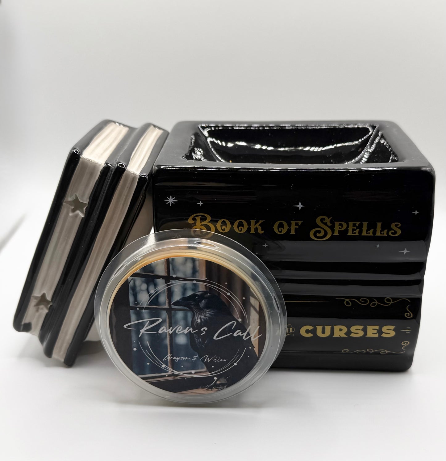 Spell Books Tea Light Warmer