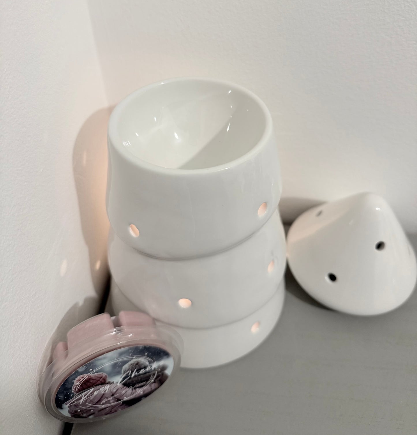 White Christmas Tree Warmer