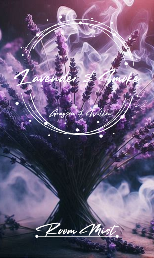 Lavender & Smoke Room Mist