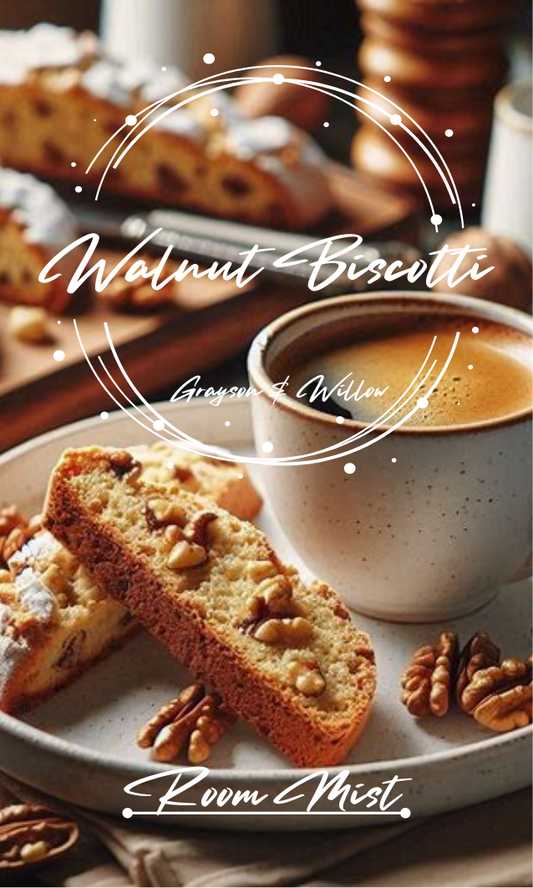 Walnut Biscotti Room Mist